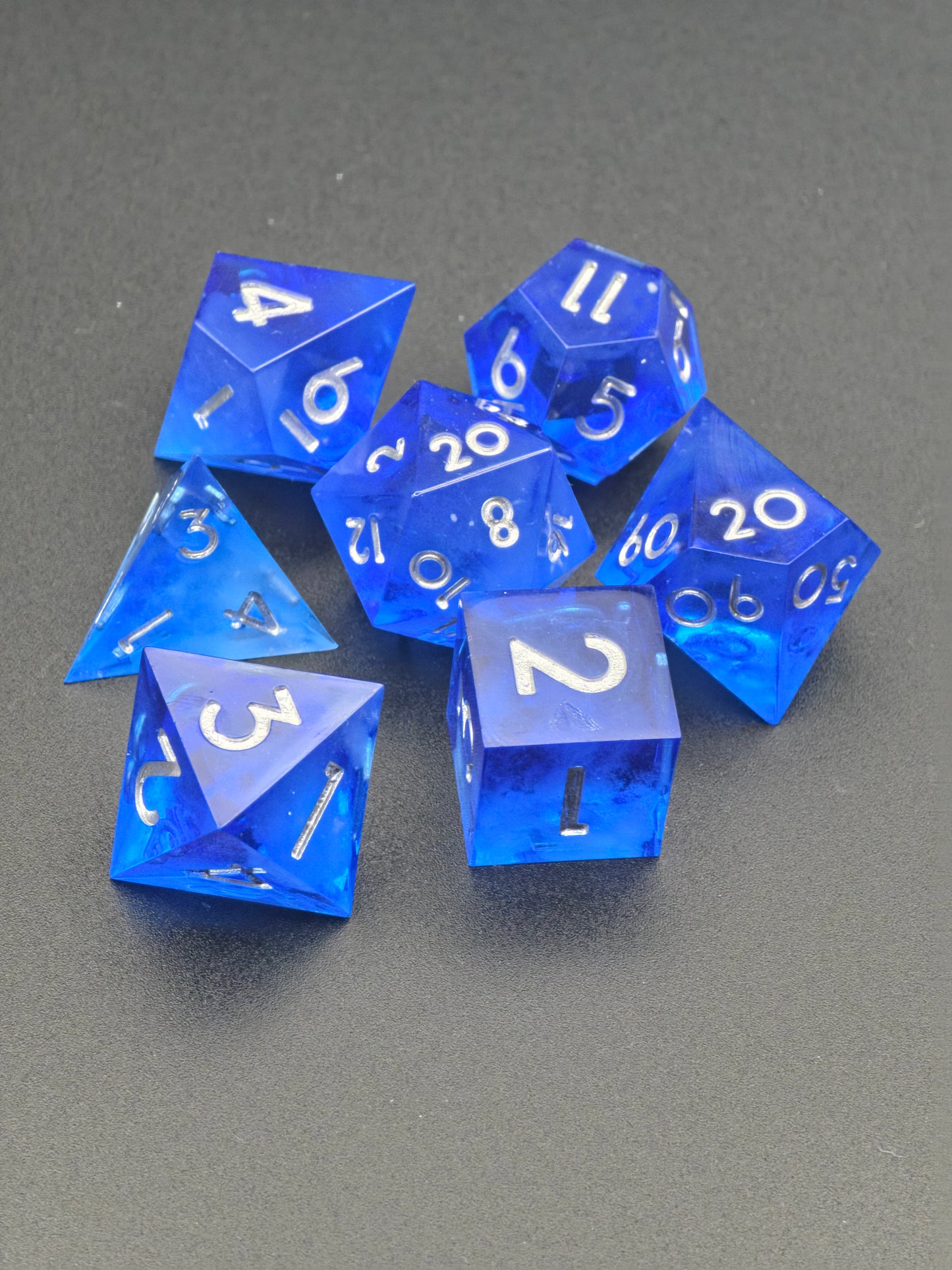 Midnight Nebula – Mystisches Glow Nebula Dice Set