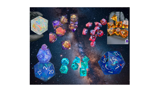 Warum handgemachte Resin-Würfel mehr sind als nur Spielsteine